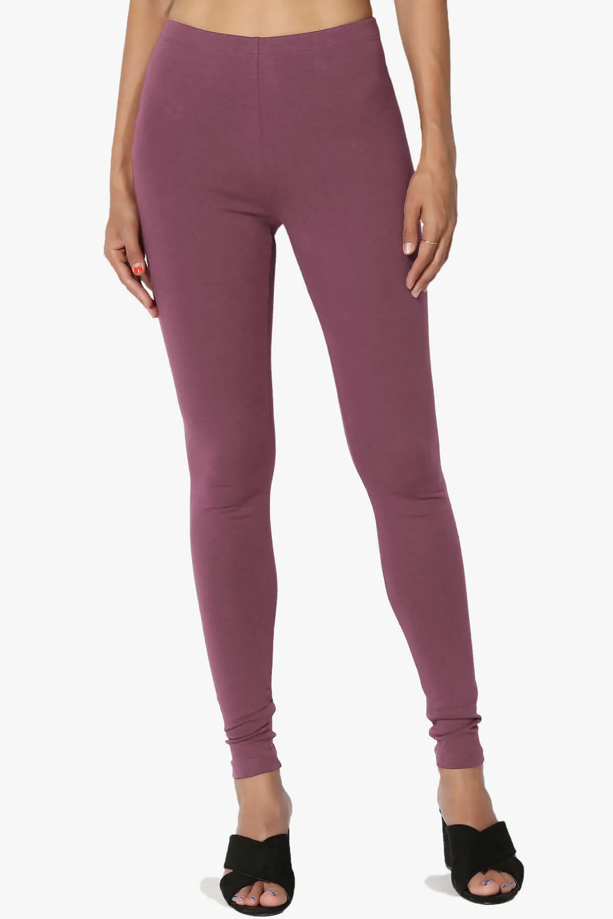 Thalia Cotton Jersey Ankle Leggings