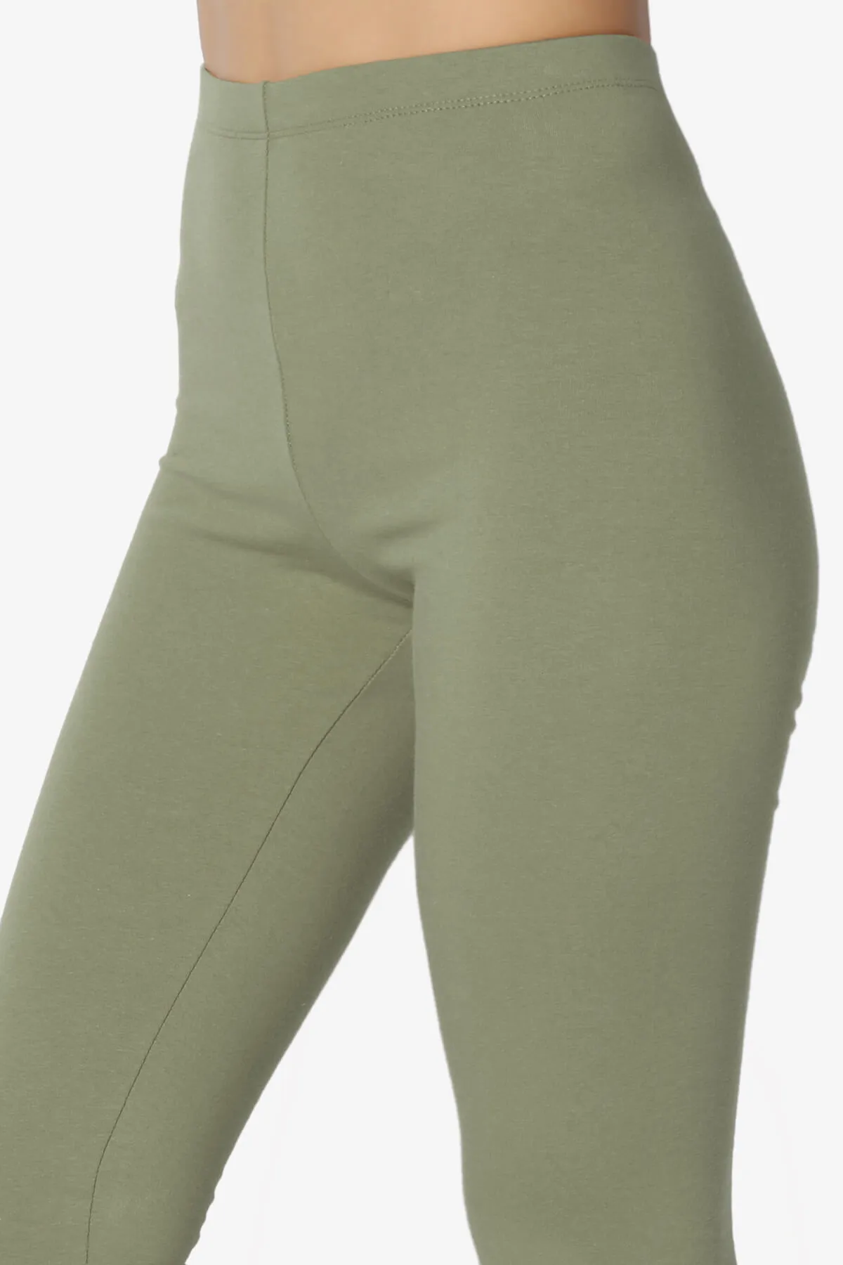 Thalia Cotton Jersey Ankle Leggings