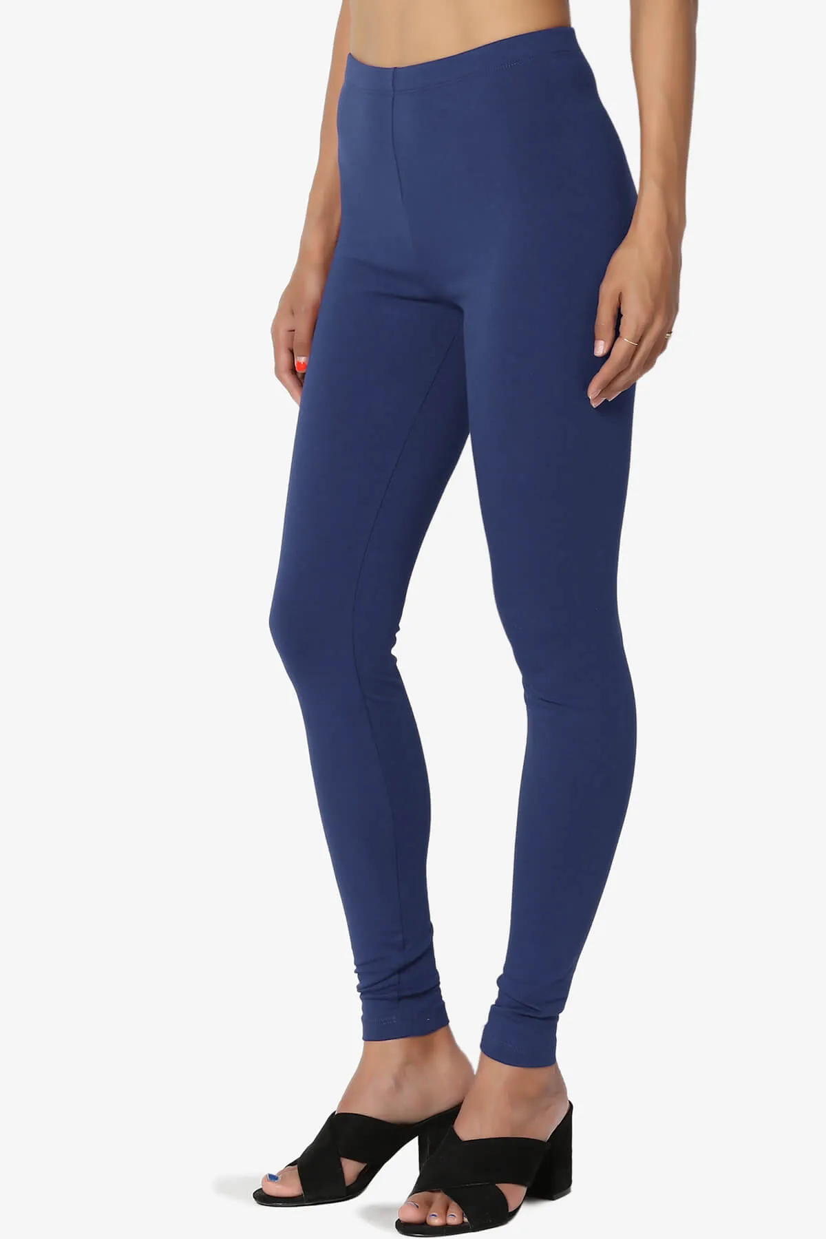 Thalia Cotton Jersey Ankle Leggings
