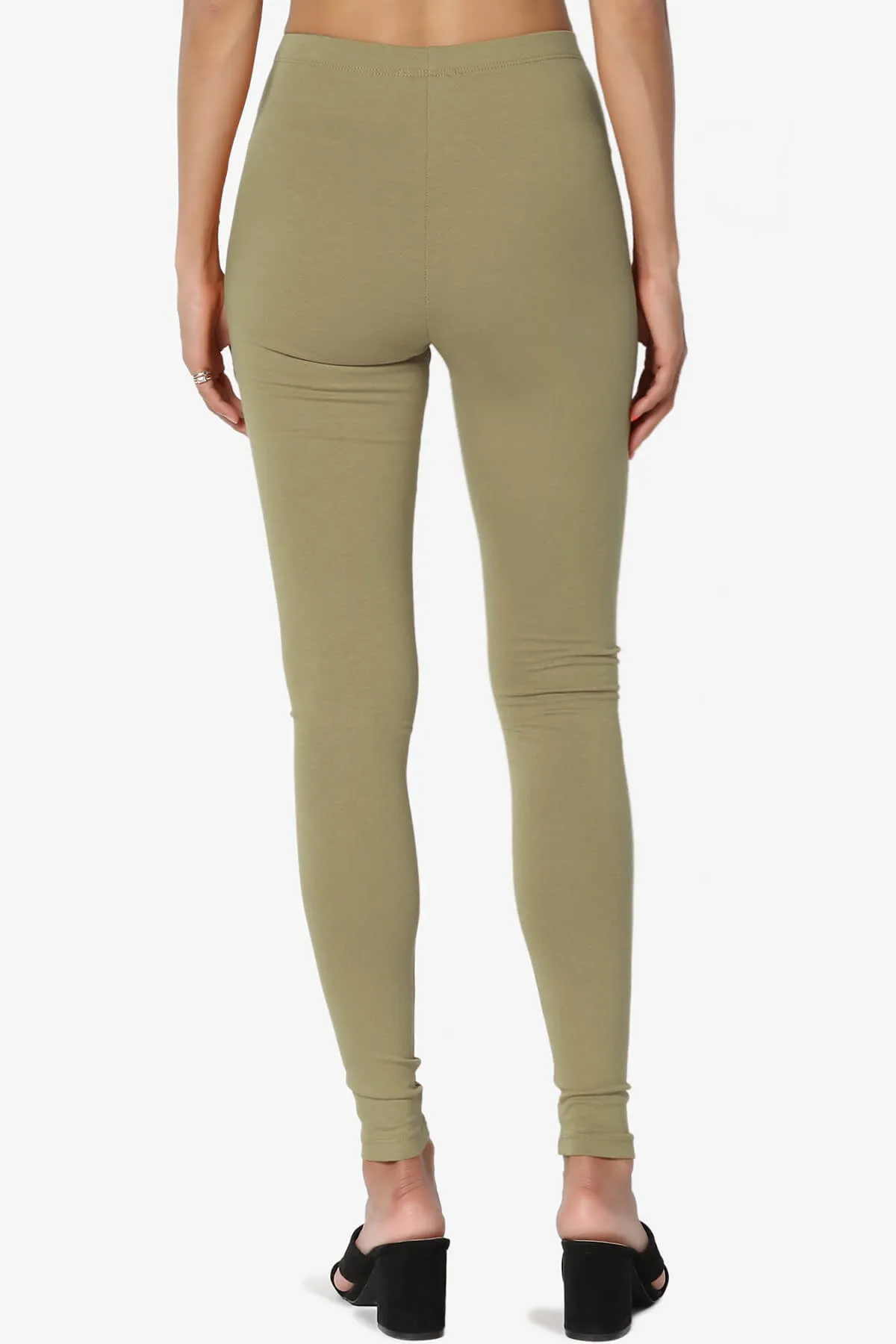 Thalia Cotton Jersey Ankle Leggings