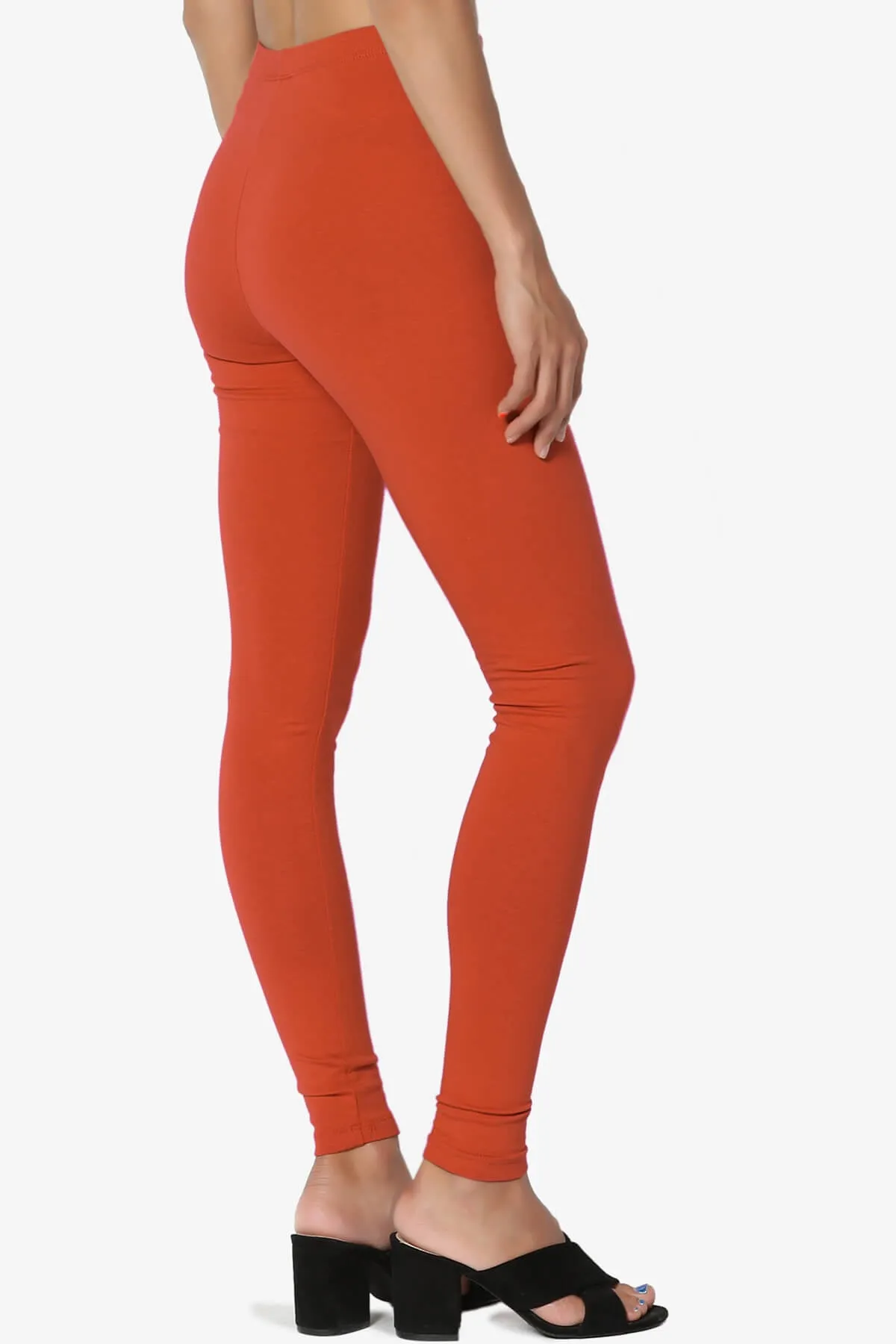 Thalia Cotton Jersey Ankle Leggings