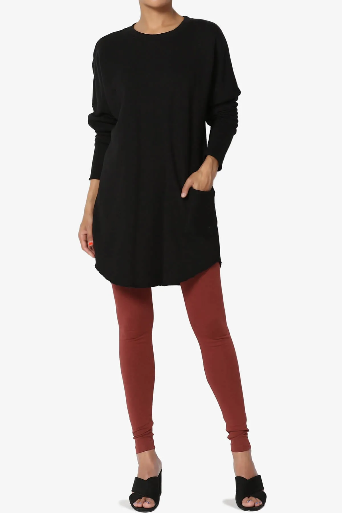 Thalia Cotton Jersey Ankle Leggings