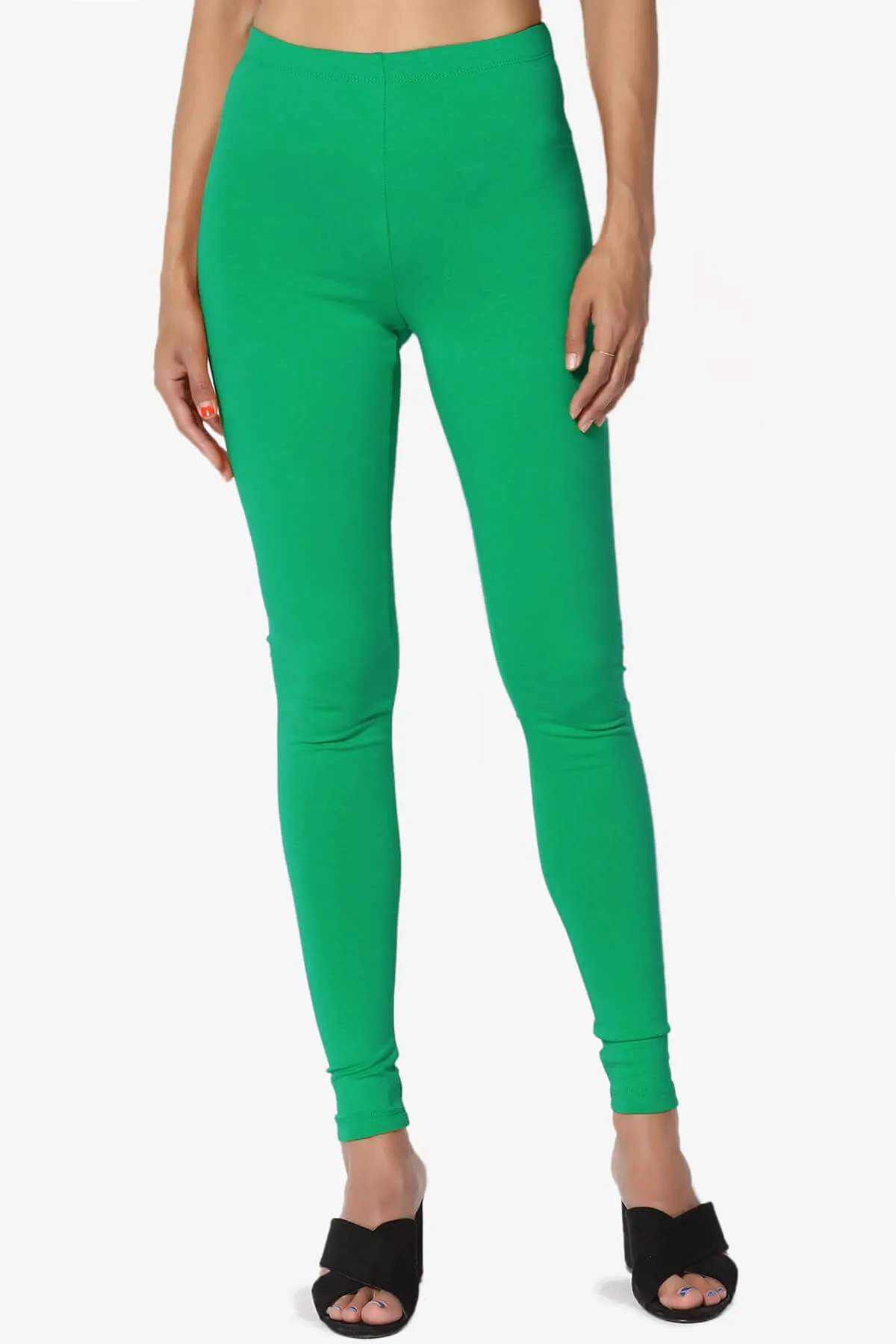 Thalia Cotton Jersey Ankle Leggings