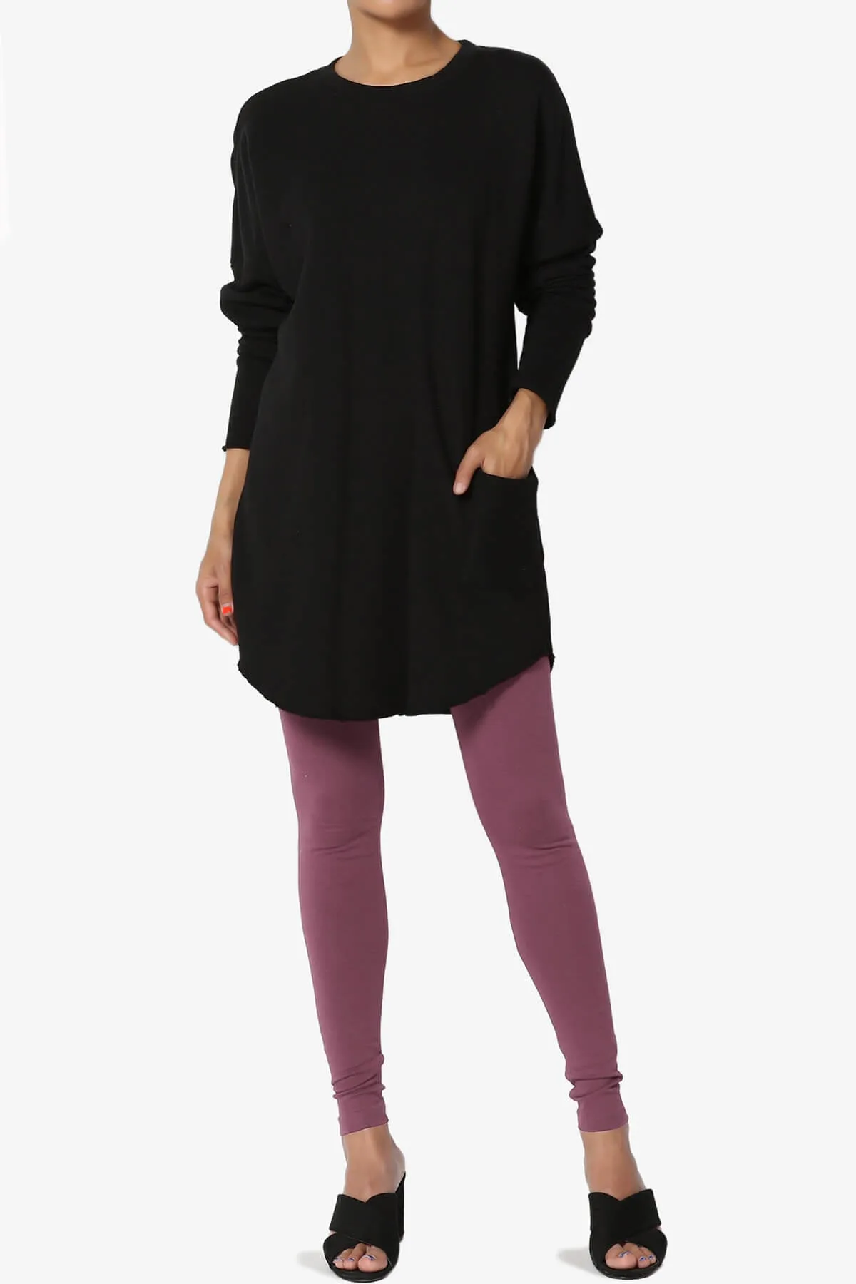 Thalia Cotton Jersey Ankle Leggings