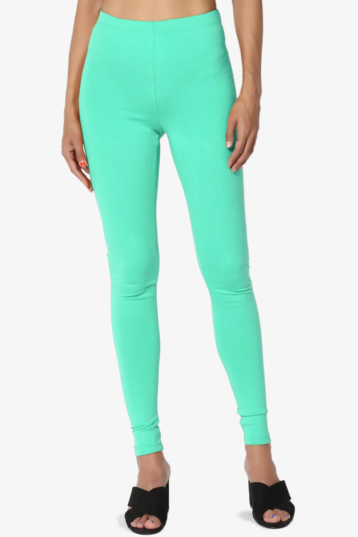 Thalia Cotton Jersey Ankle Leggings