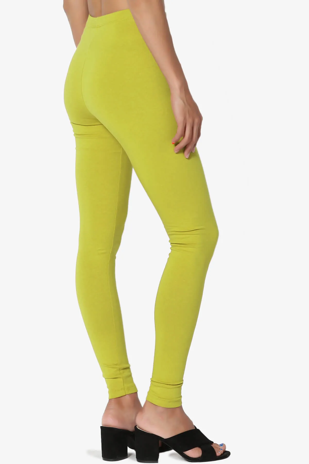Thalia Cotton Jersey Ankle Leggings