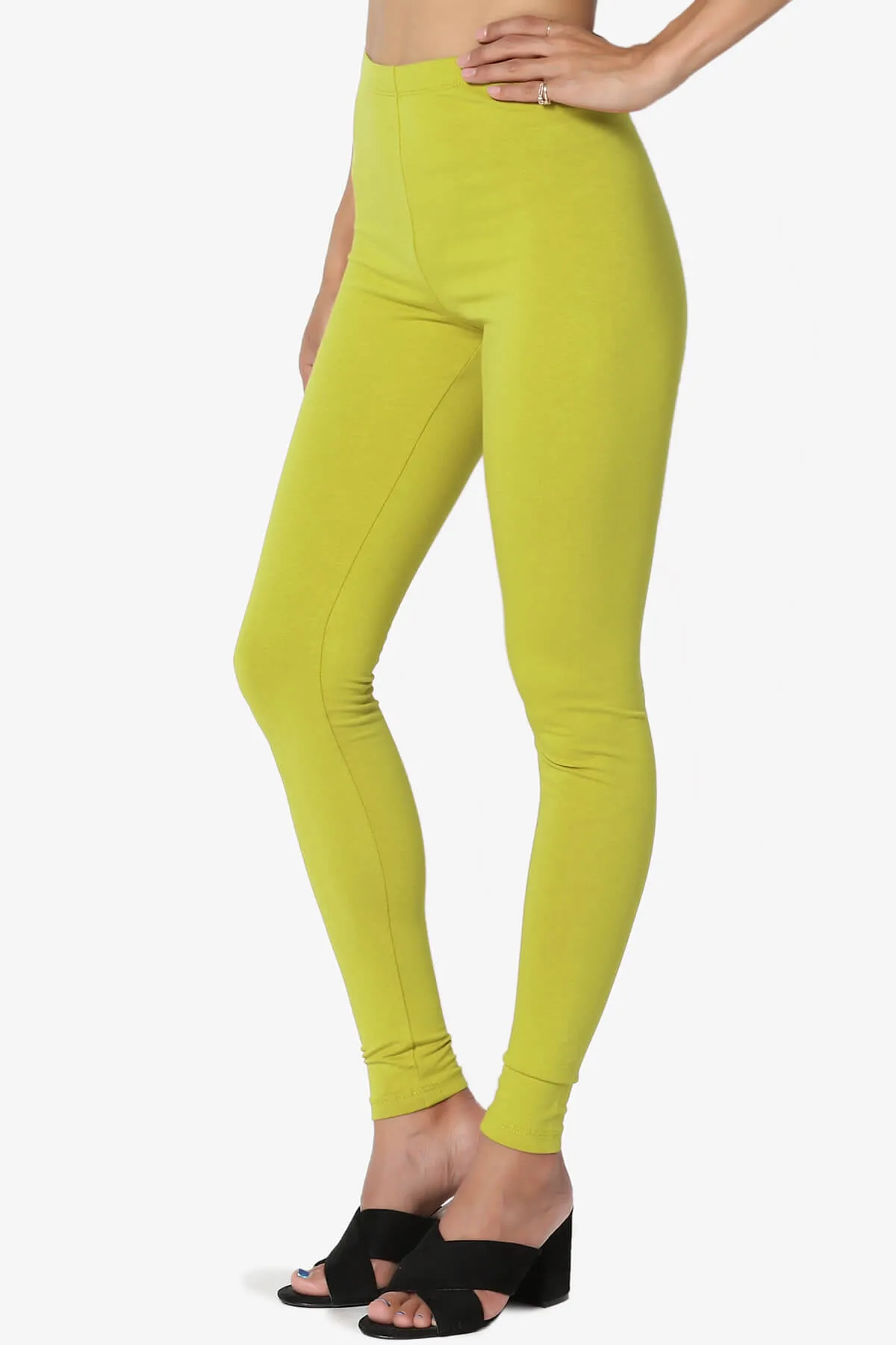 Thalia Cotton Jersey Ankle Leggings