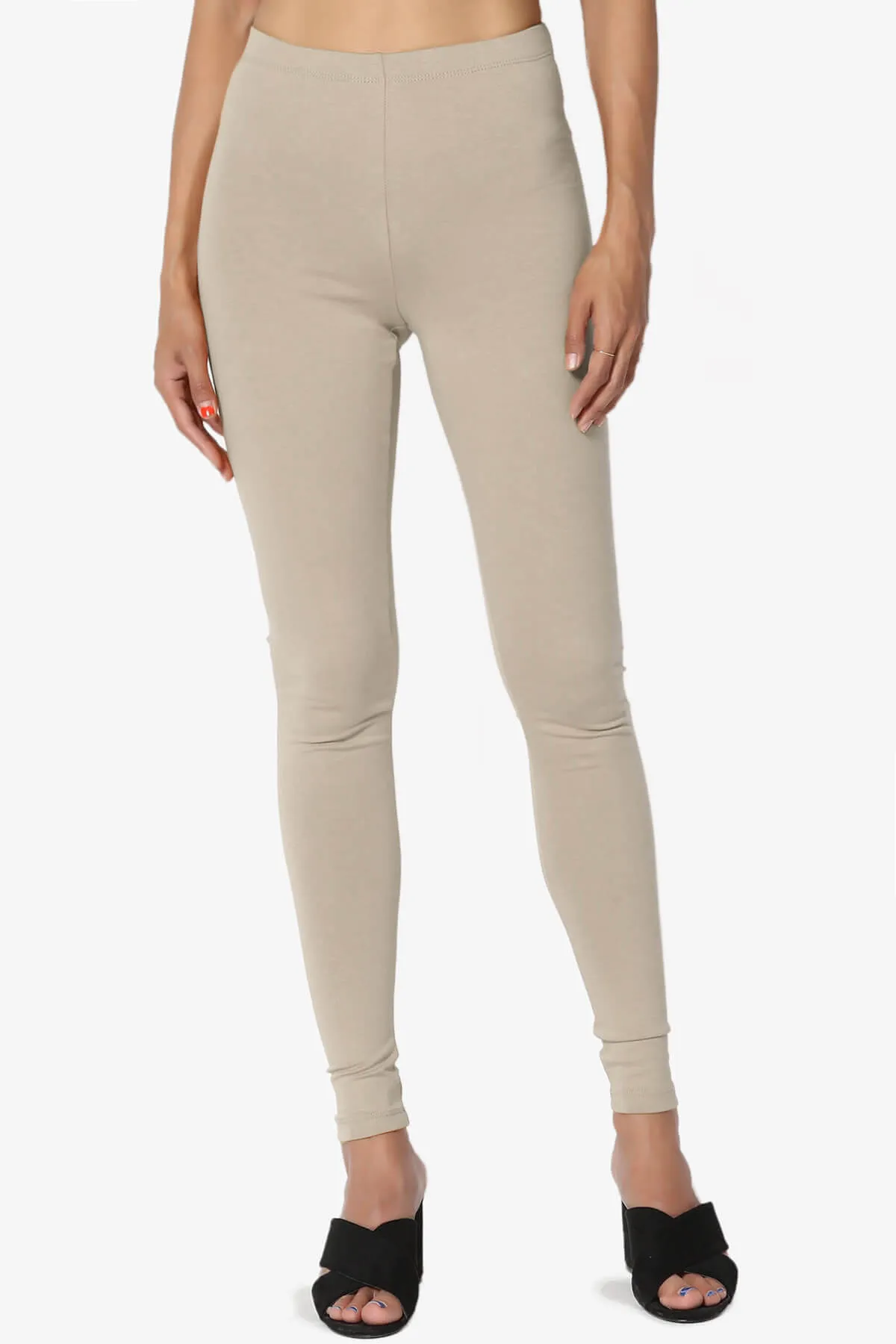 Thalia Cotton Jersey Ankle Leggings