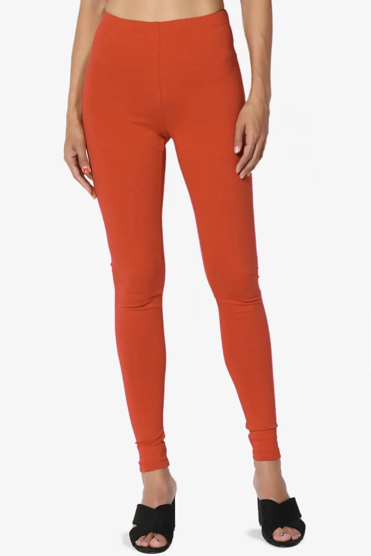 Thalia Cotton Jersey Ankle Leggings