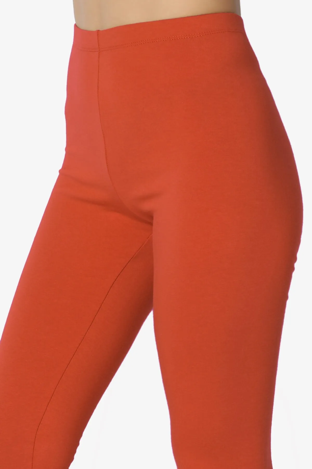 Thalia Cotton Jersey Ankle Leggings