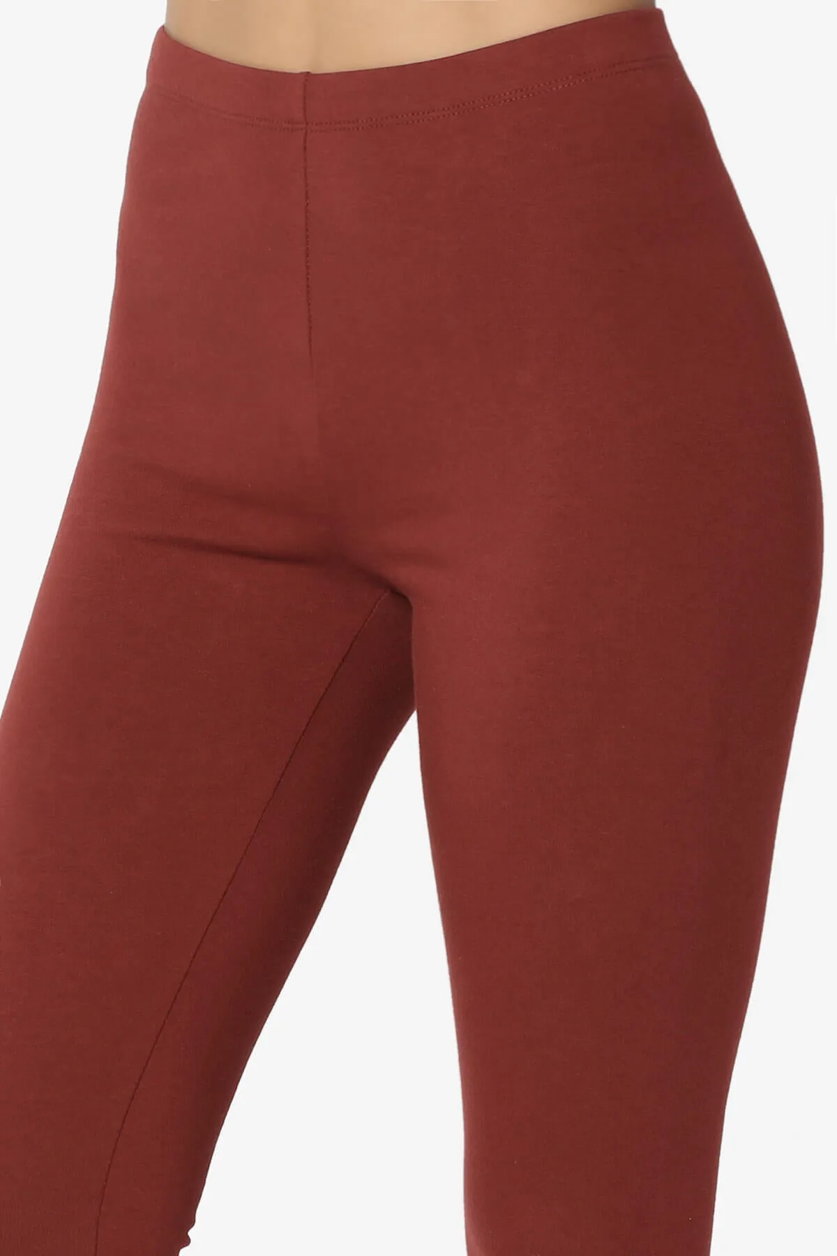 Thalia Cotton Jersey Ankle Leggings