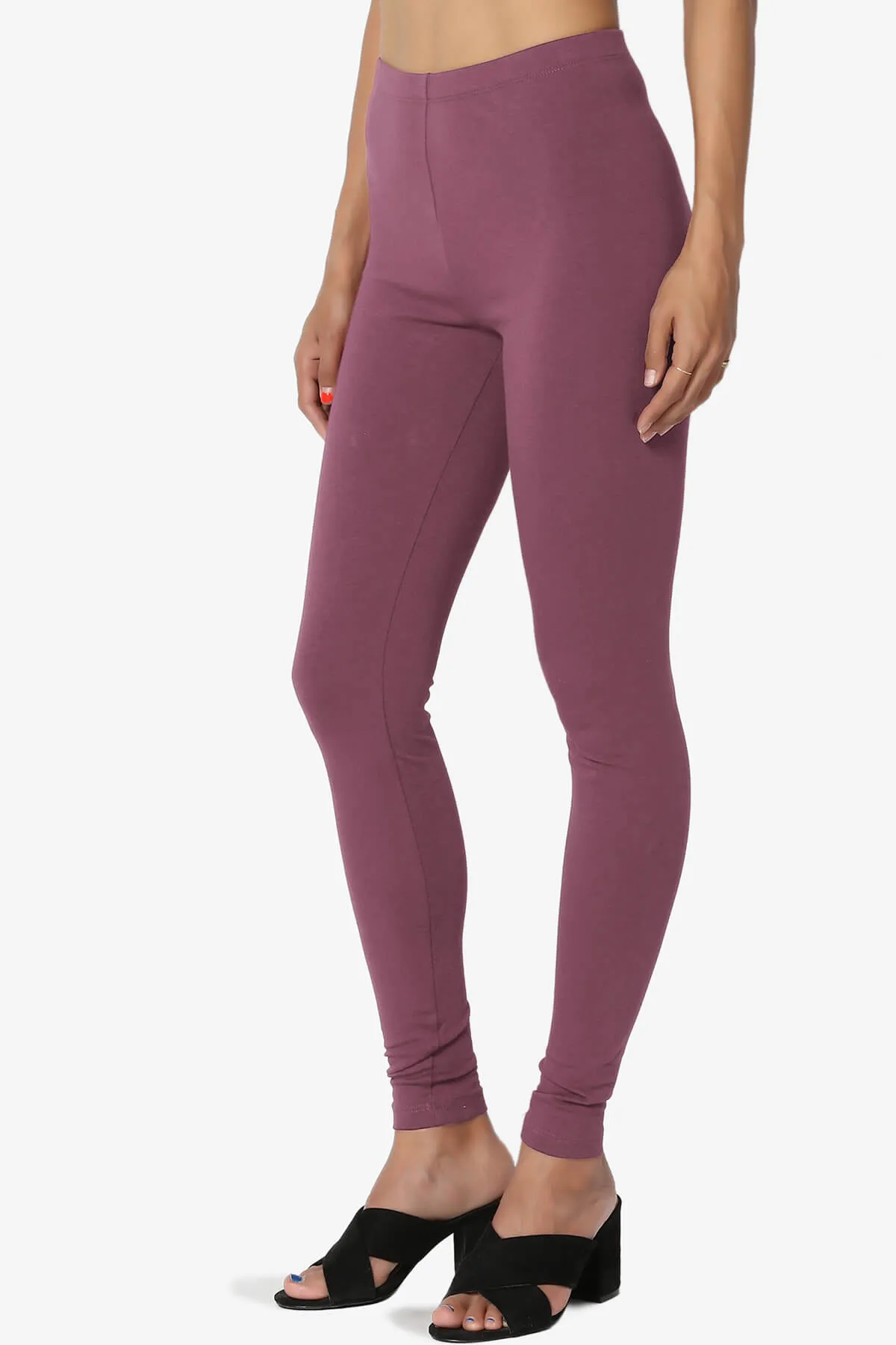 Thalia Cotton Jersey Ankle Leggings