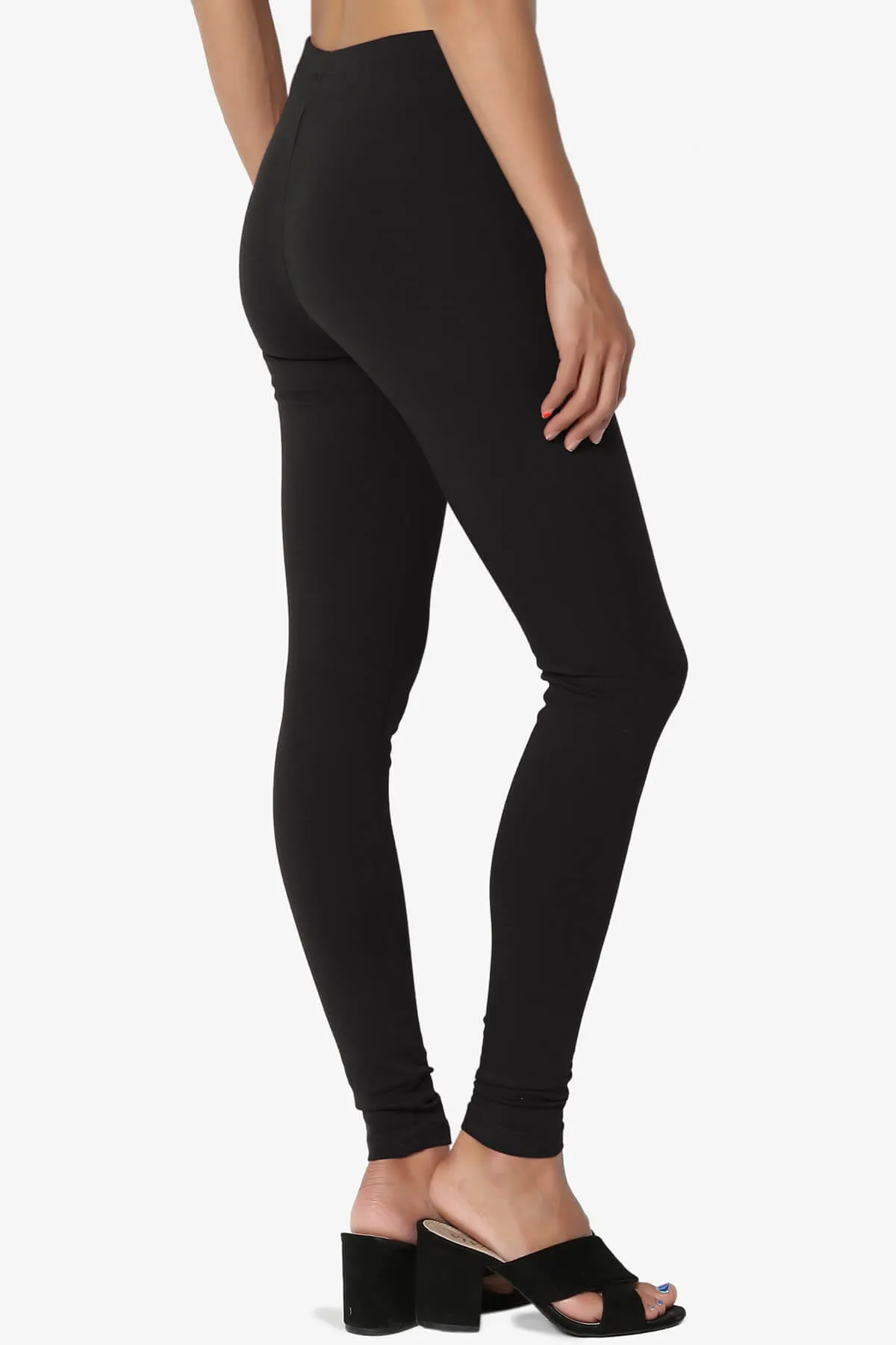 Thalia Cotton Jersey Ankle Leggings