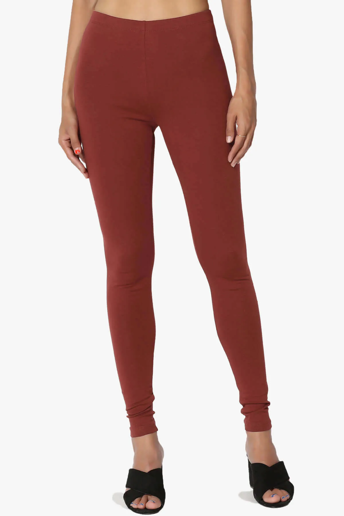Thalia Cotton Jersey Ankle Leggings