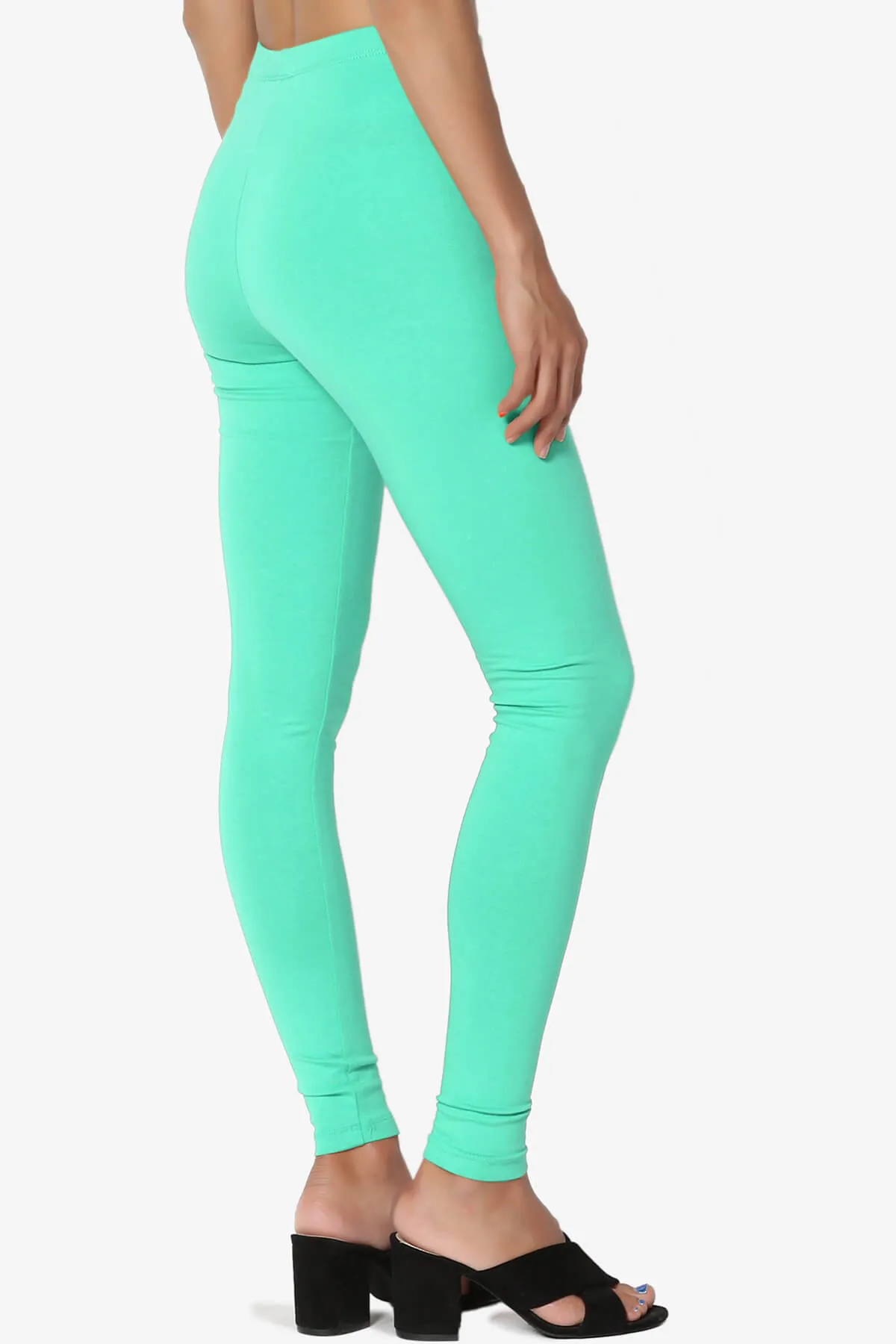 Thalia Cotton Jersey Ankle Leggings