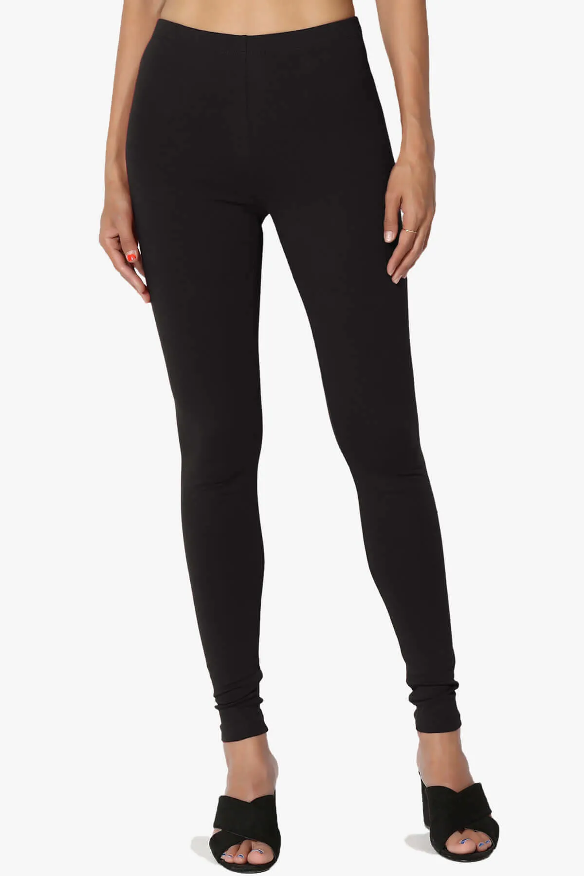 Thalia Cotton Jersey Ankle Leggings