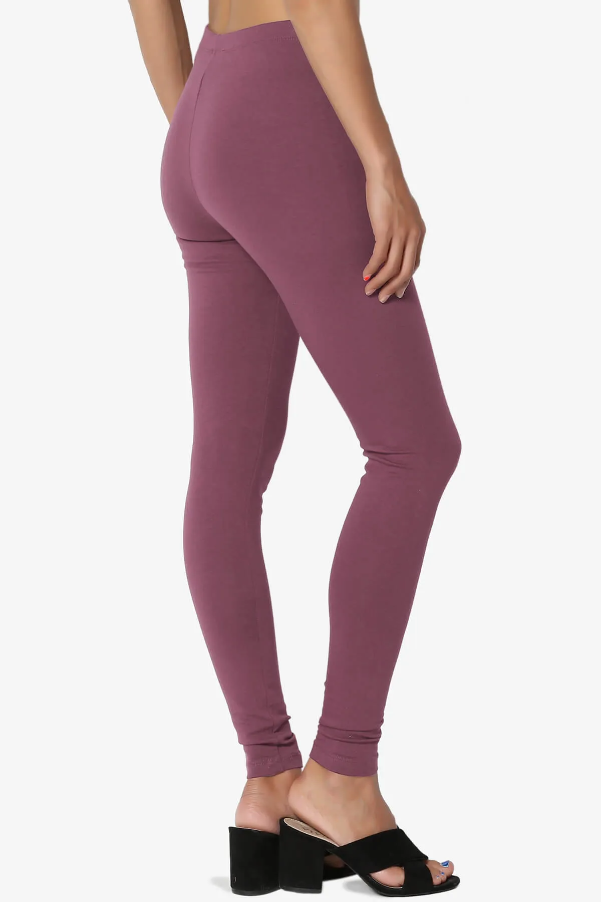 Thalia Cotton Jersey Ankle Leggings