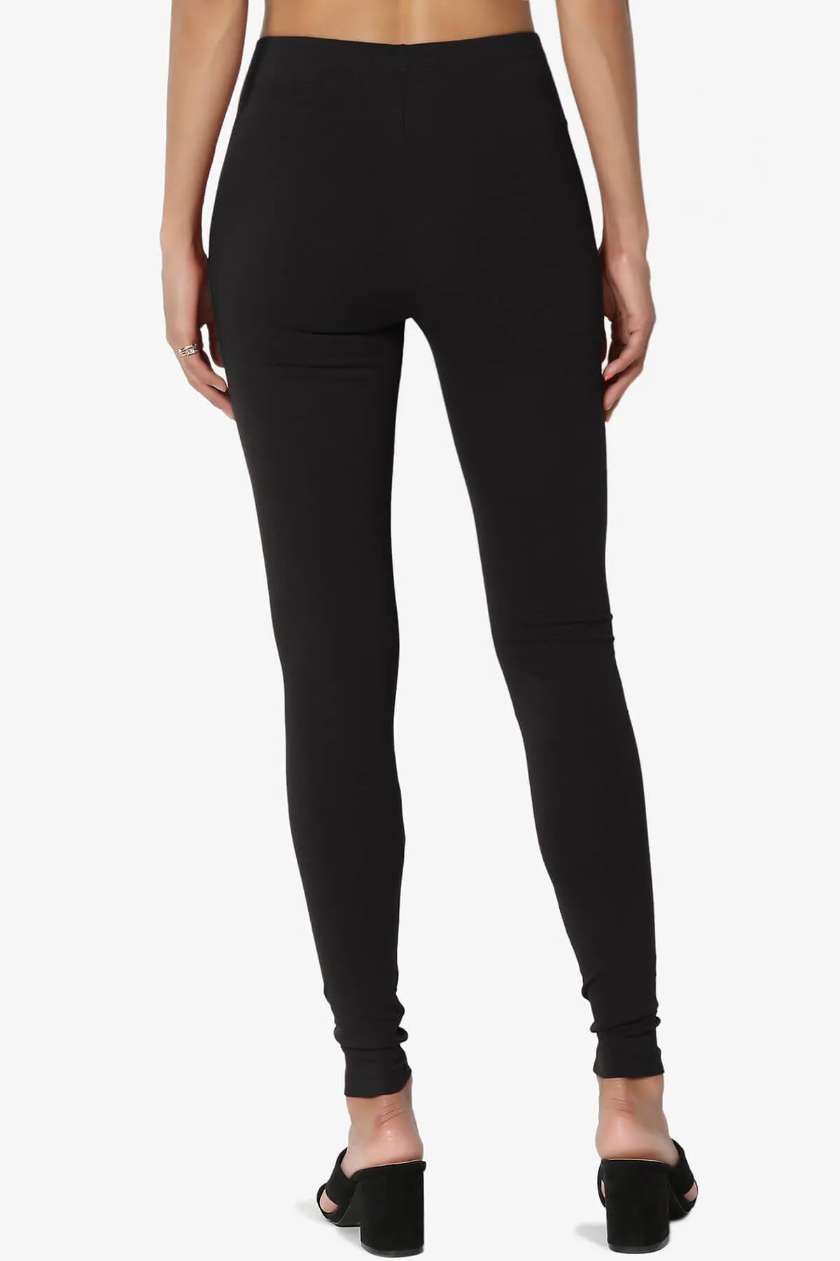 Thalia Cotton Jersey Ankle Leggings