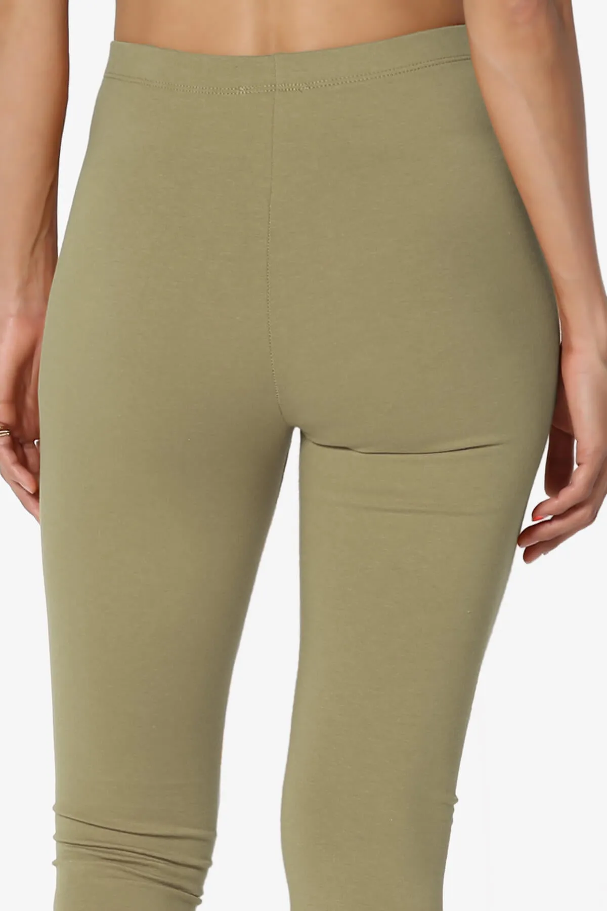 Thalia Cotton Jersey Ankle Leggings