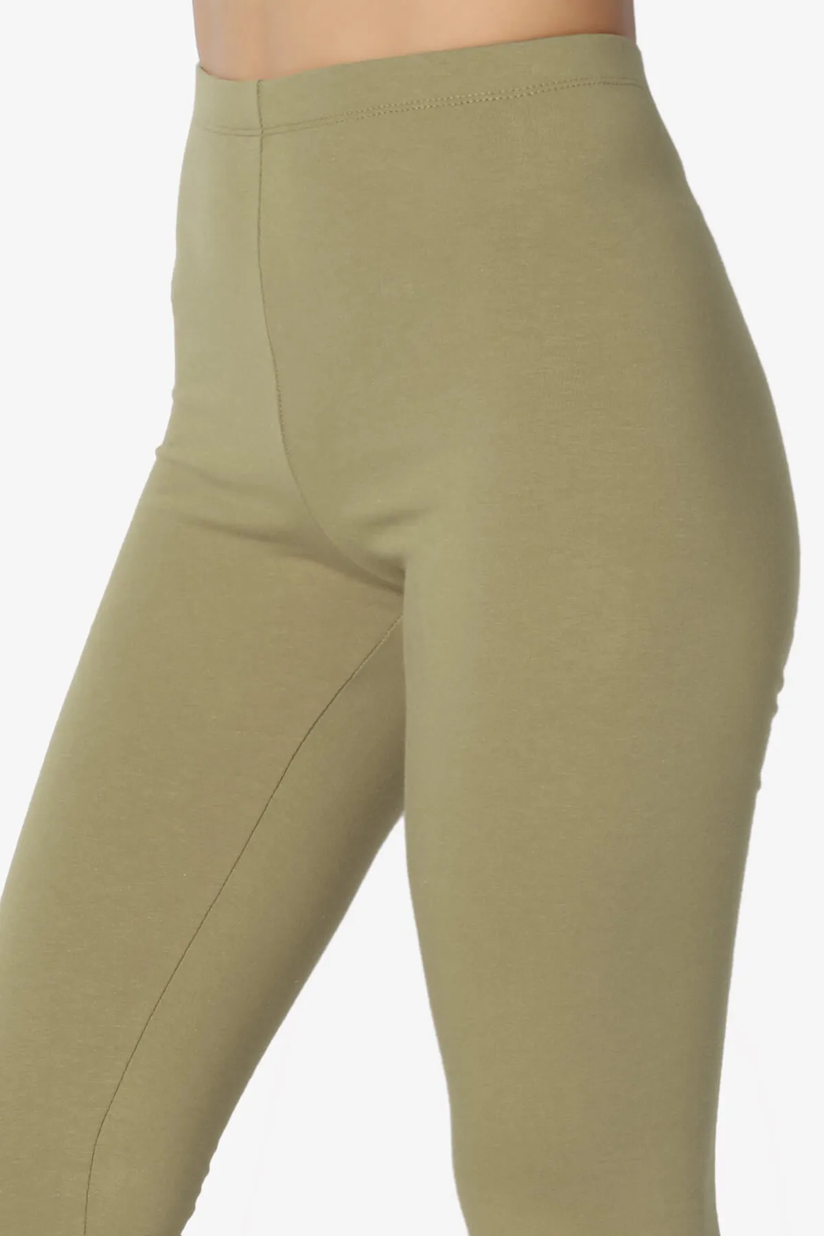 Thalia Cotton Jersey Ankle Leggings