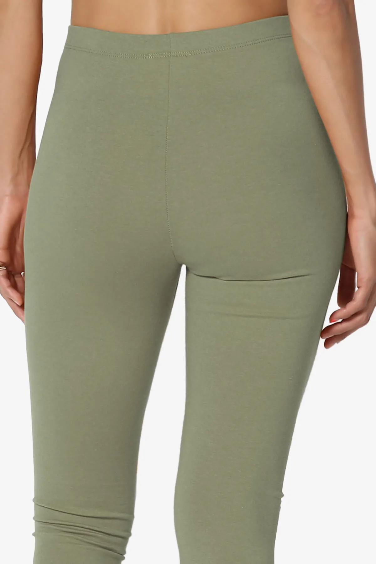 Thalia Cotton Jersey Ankle Leggings