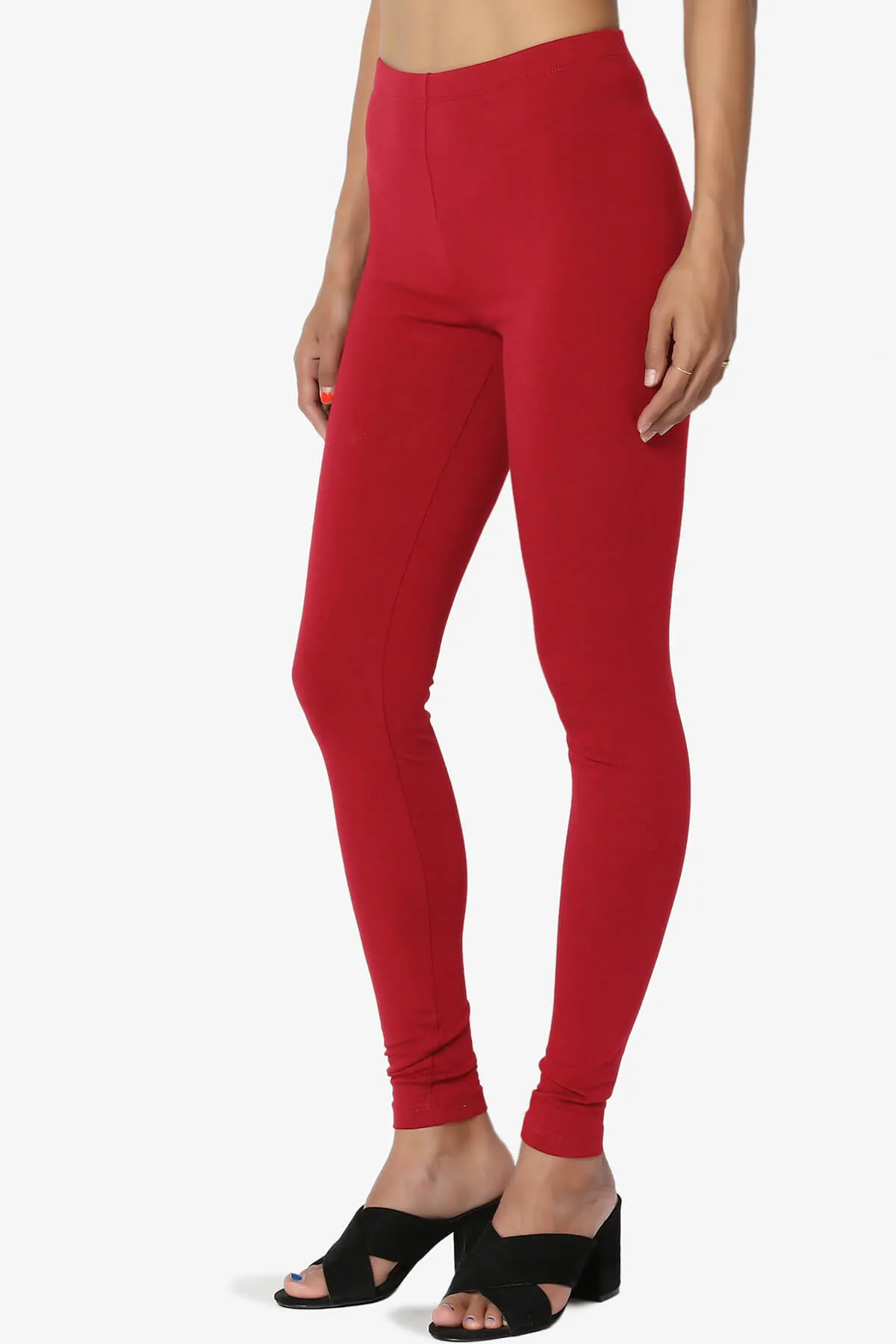 Thalia Cotton Jersey Ankle Leggings