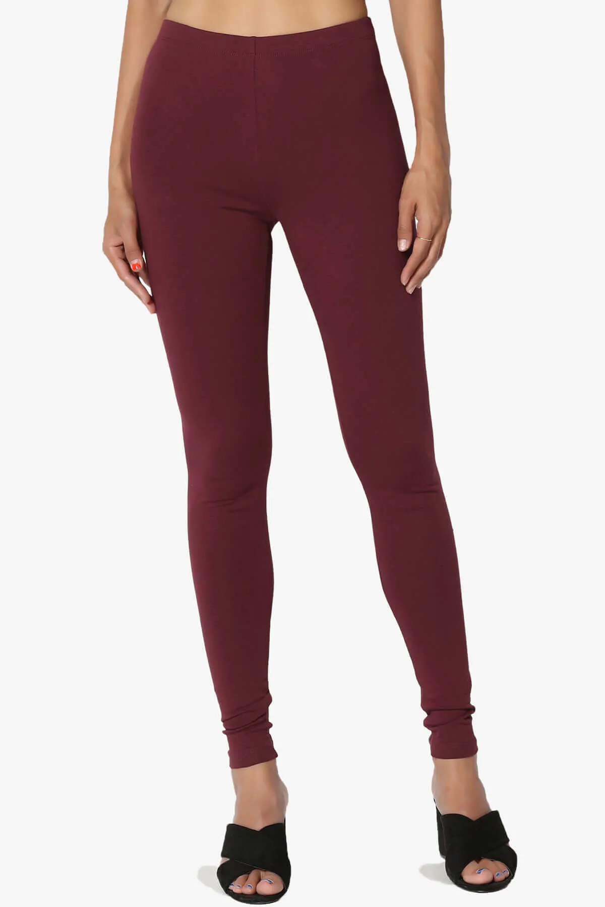 Thalia Cotton Jersey Ankle Leggings