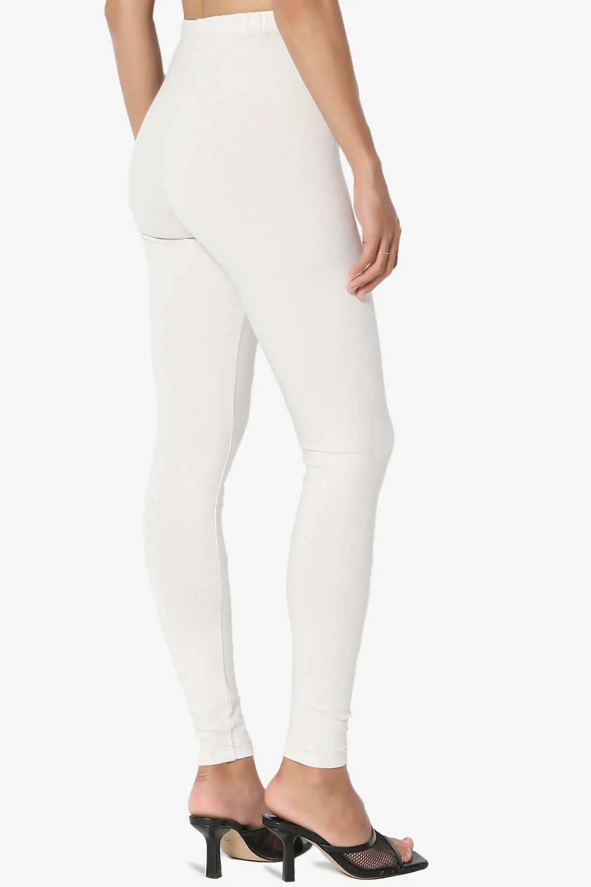 Thalia Cotton Jersey Ankle Leggings