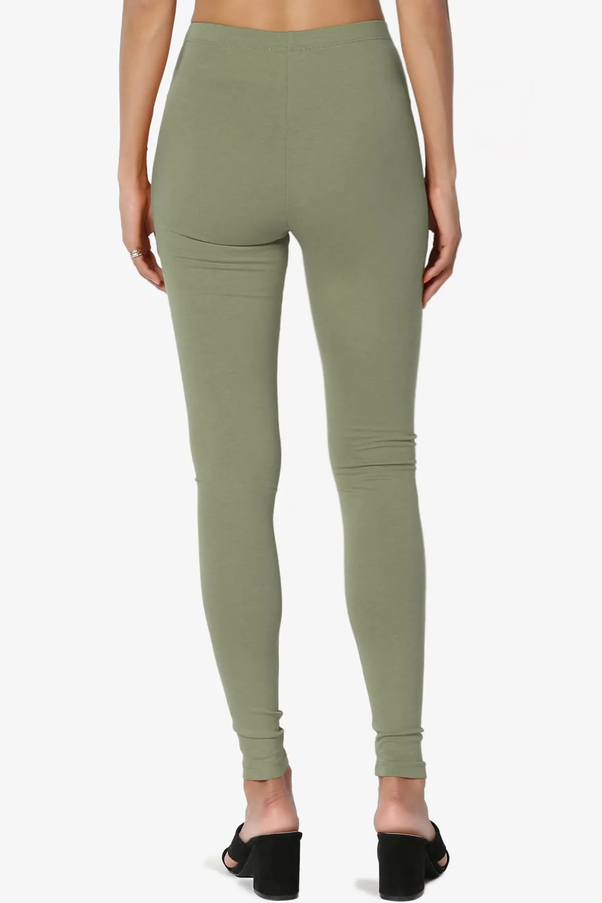 Thalia Cotton Jersey Ankle Leggings