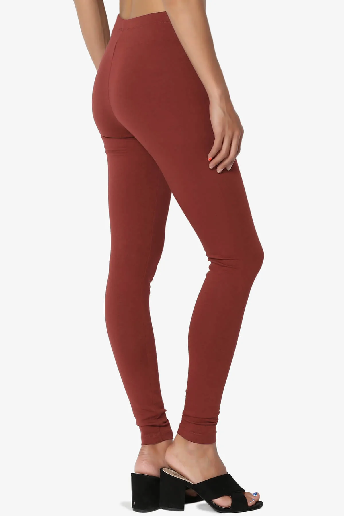 Thalia Cotton Jersey Ankle Leggings