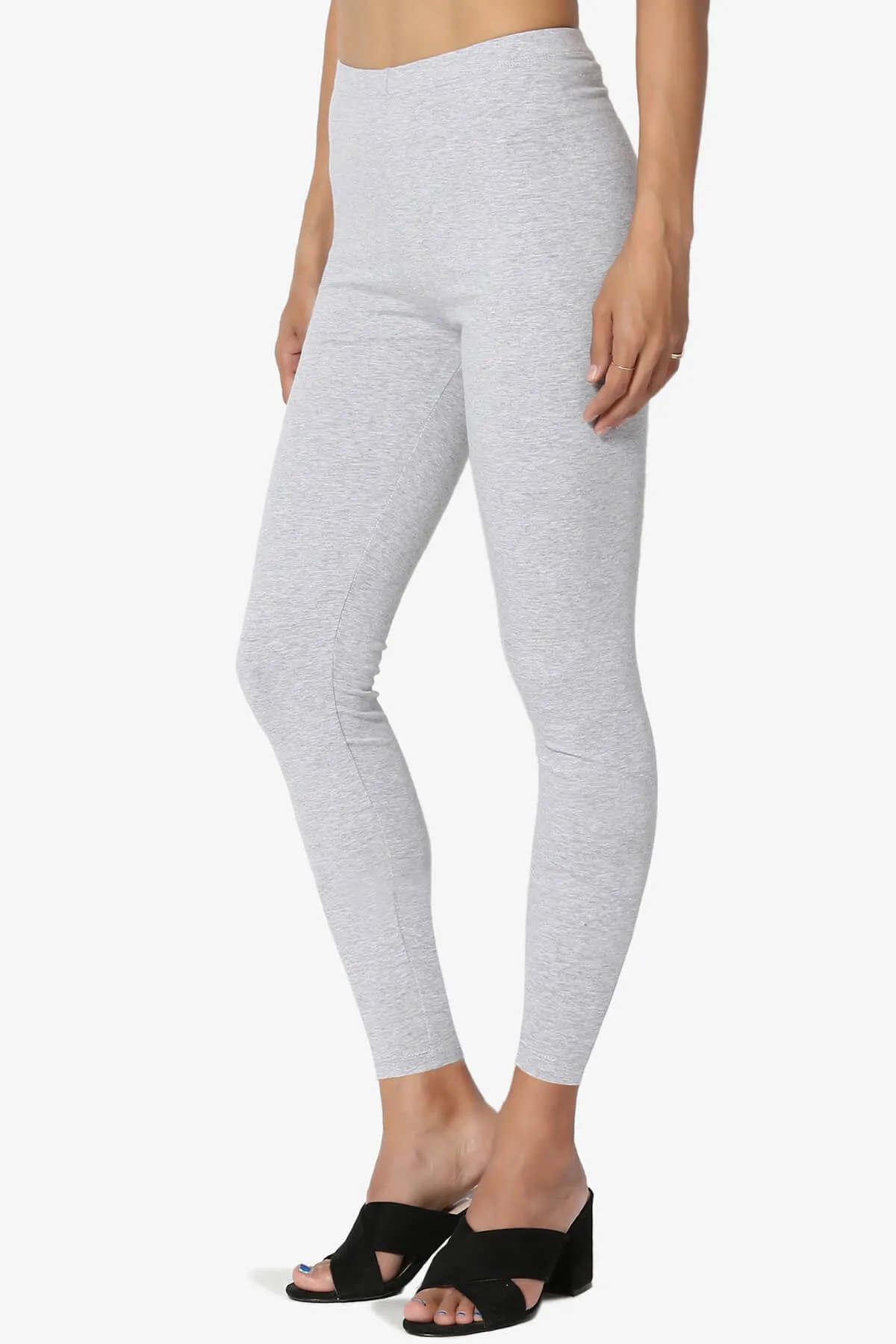 Thalia Cotton Jersey Ankle Leggings