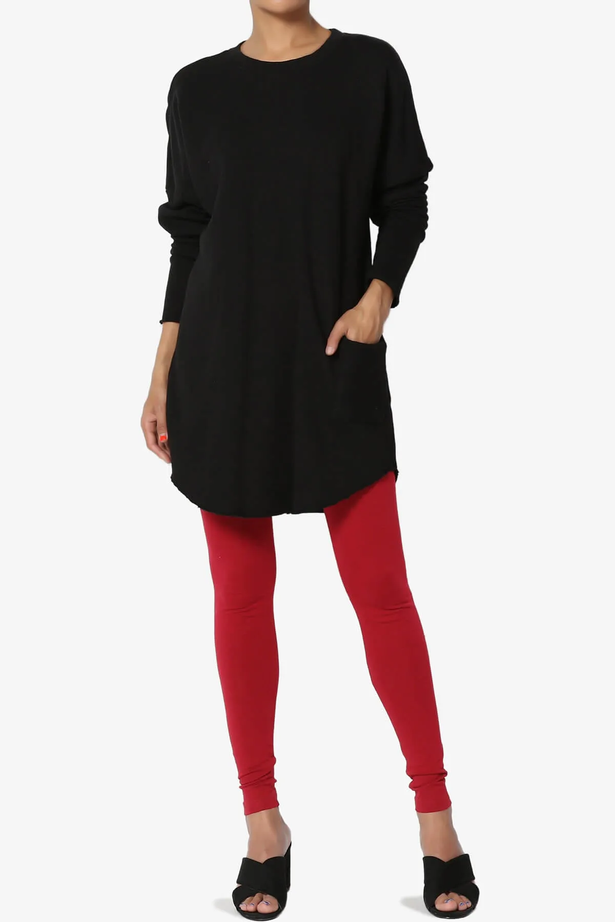 Thalia Cotton Jersey Ankle Leggings