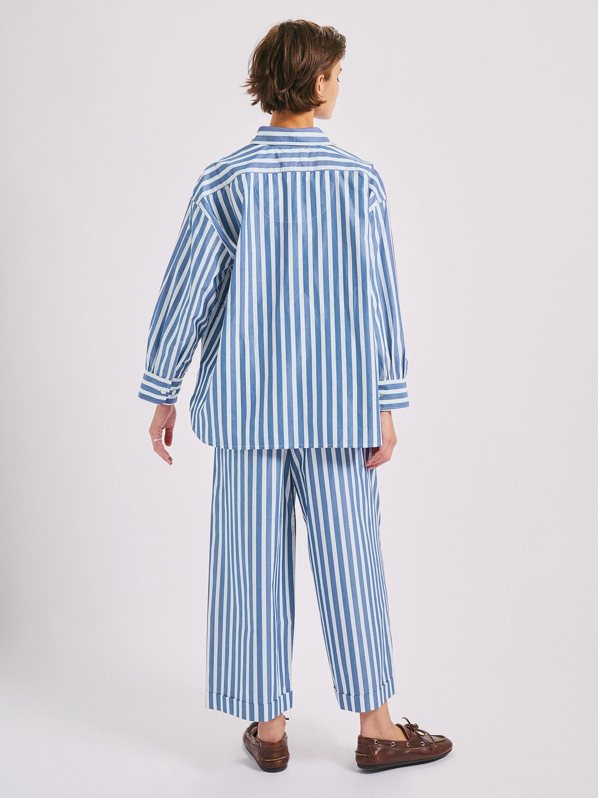 The Finance Pants in Cotton Poplin