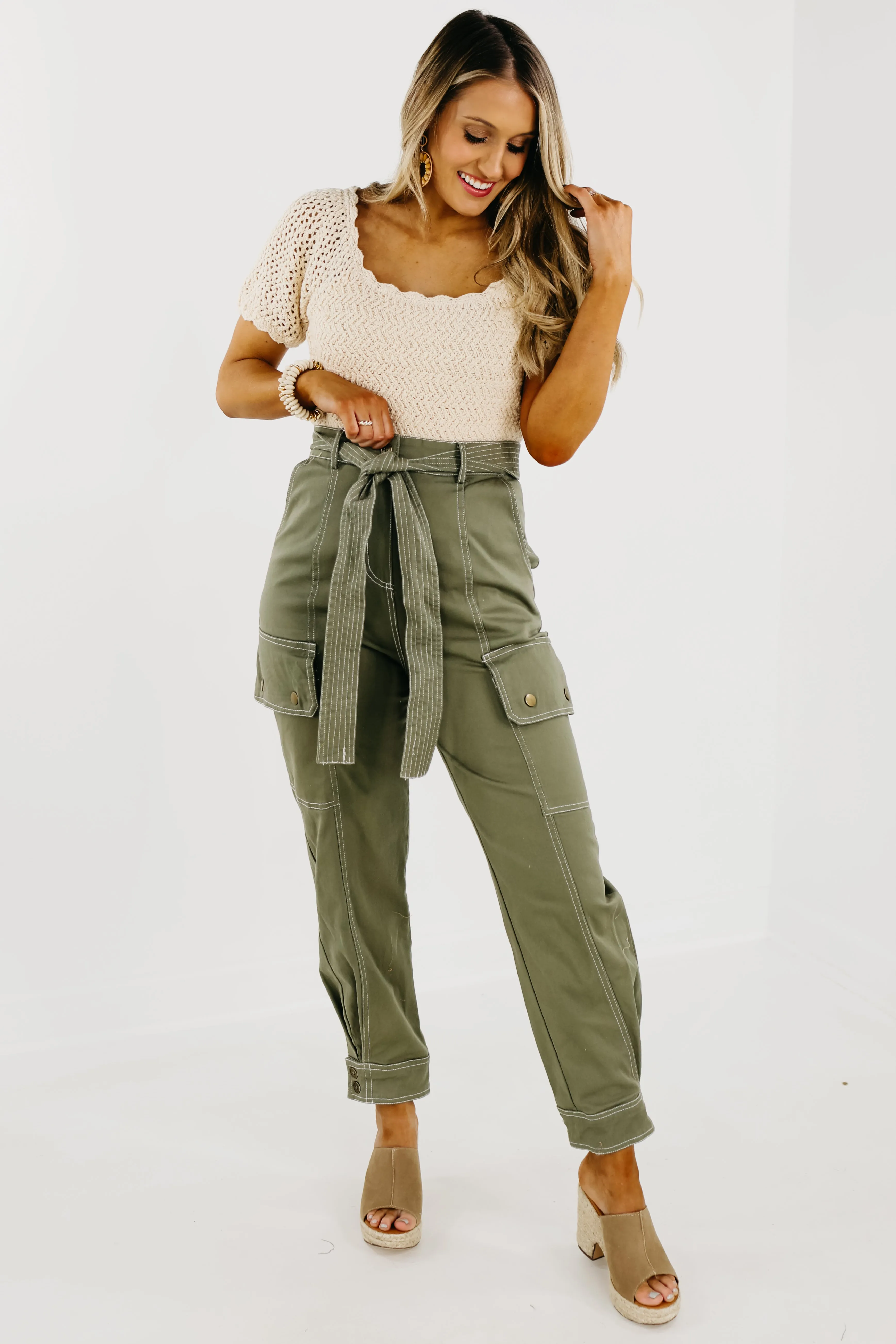The Flint Belted Cargo Pants - FINAL SALE
