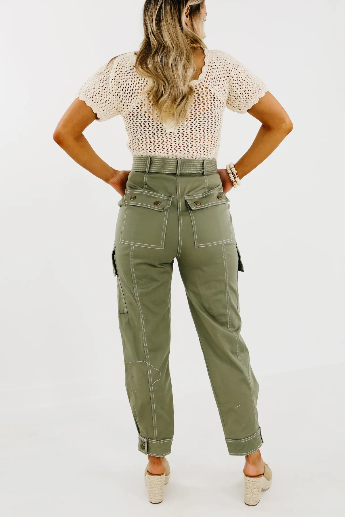 The Flint Belted Cargo Pants - FINAL SALE