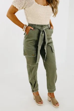 The Flint Belted Cargo Pants - FINAL SALE