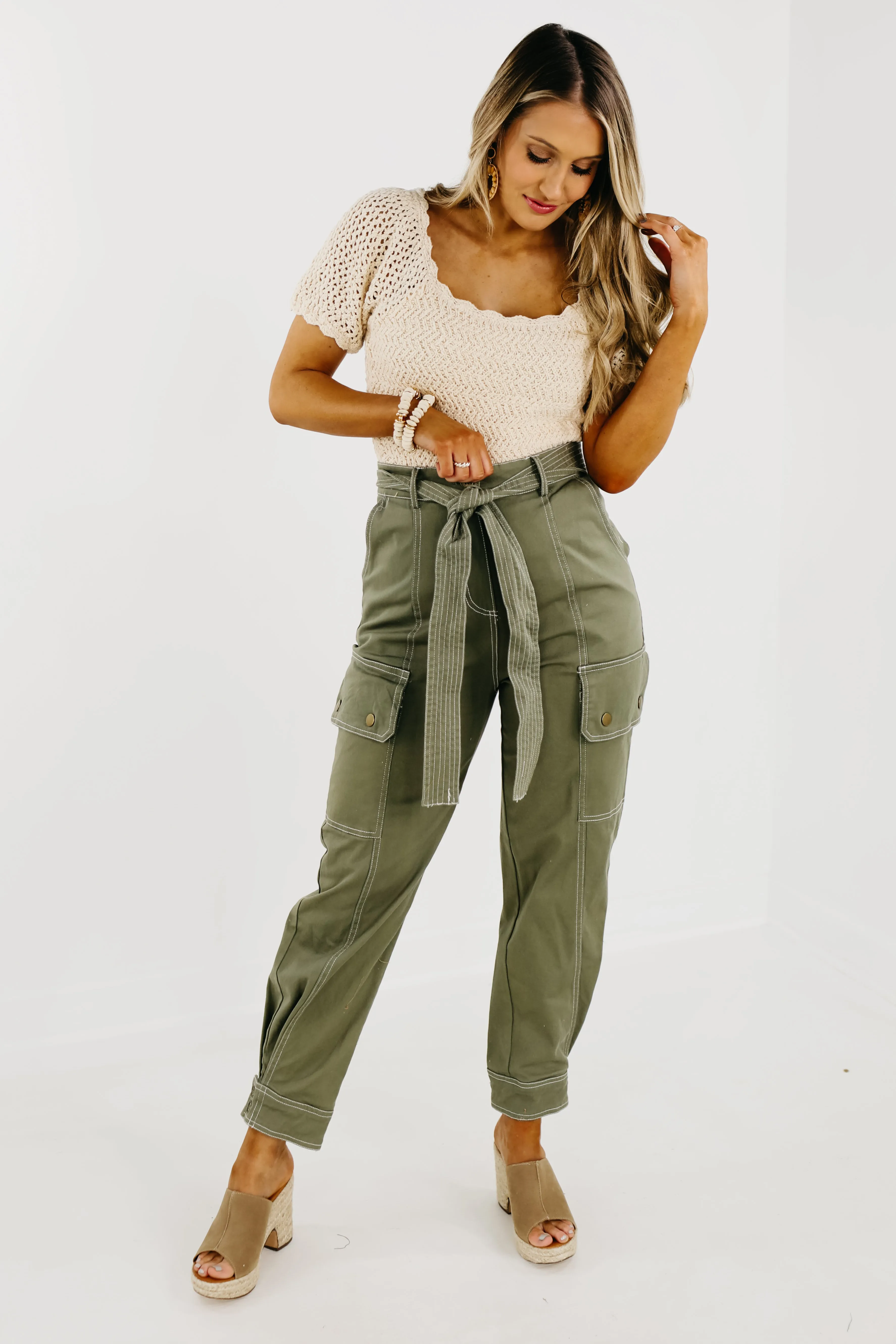 The Flint Belted Cargo Pants - FINAL SALE
