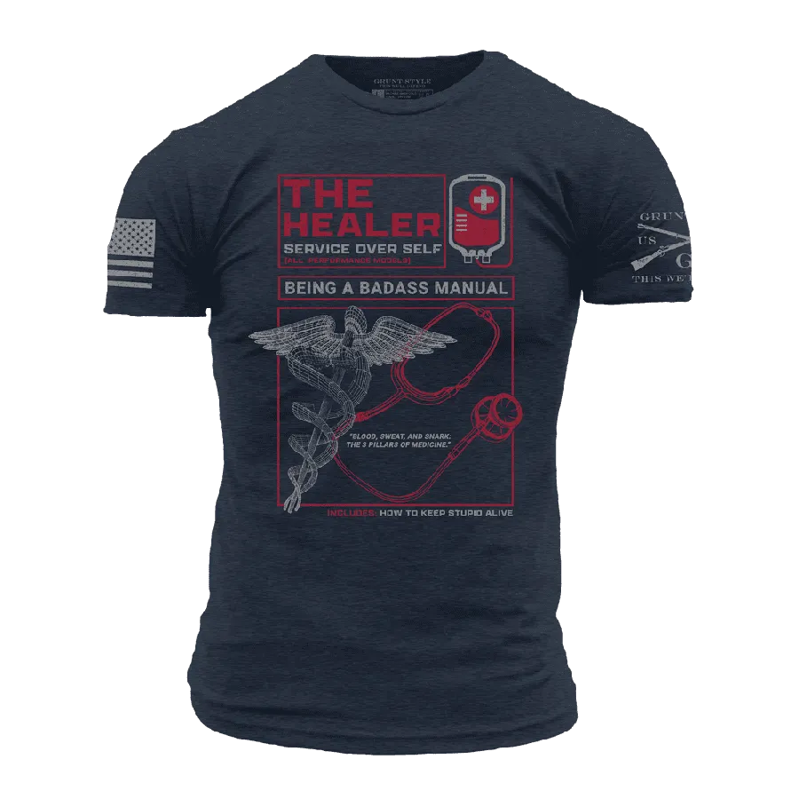 The Healer T-Shirt - Midnight Navy