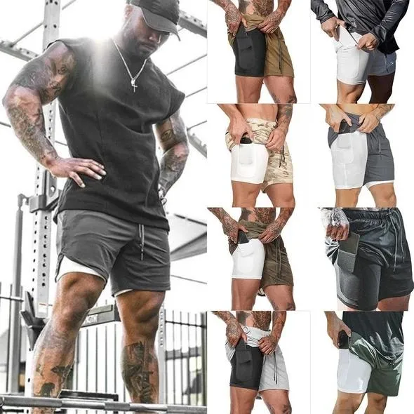 The Secure Pocket 2-in-1 Athletic Shorts - Buy 3 or More Get 10% OFF And Free Shipping