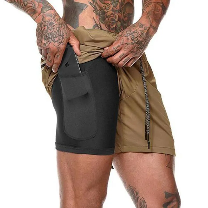The Secure Pocket 2-in-1 Athletic Shorts - Buy 3 or More Get 10% OFF And Free Shipping