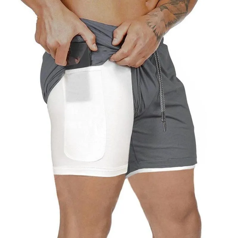 The Secure Pocket 2-in-1 Athletic Shorts - Buy 3 or More Get 10% OFF And Free Shipping