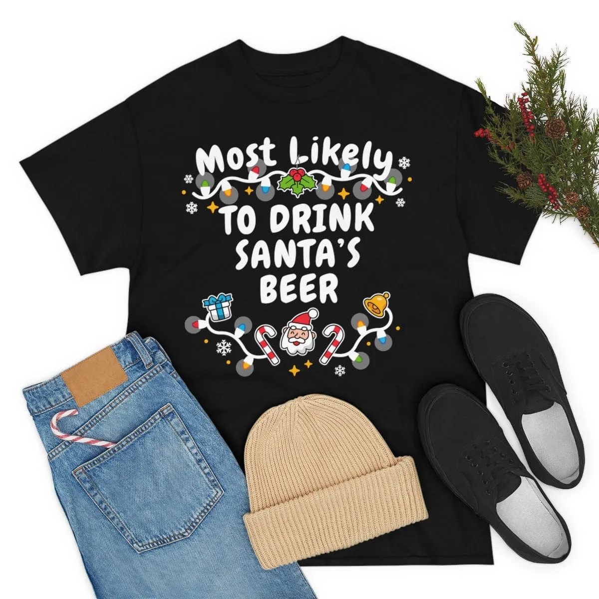 TO DRINK SANTA’S BEER