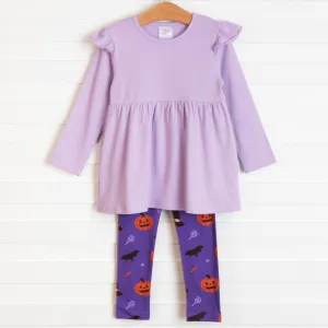 Toil & Trouble Legging Set, Lavender