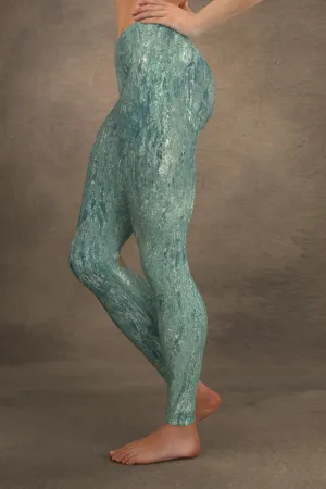 Turqoise Riverbed Leggings