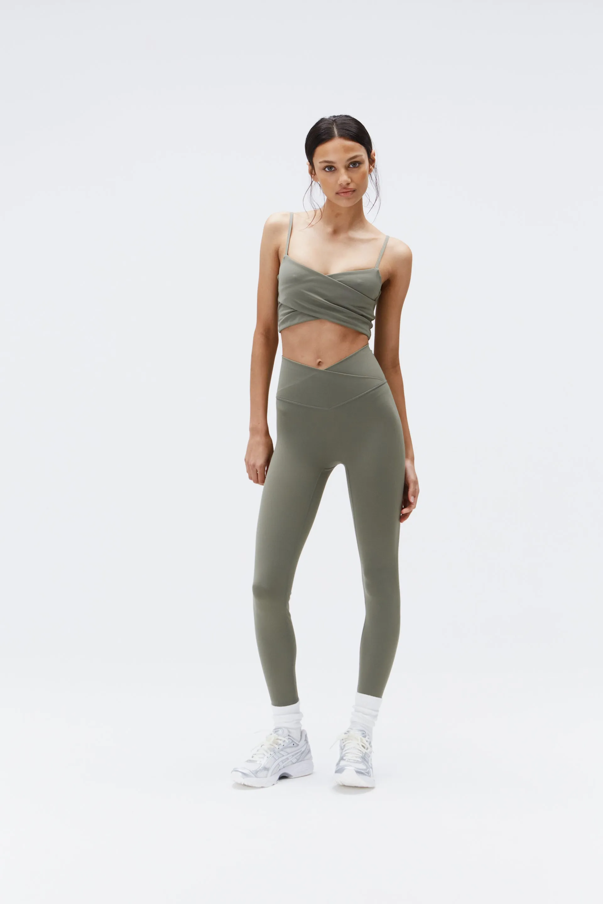 Ultimate Wrap Bra - Olive Green