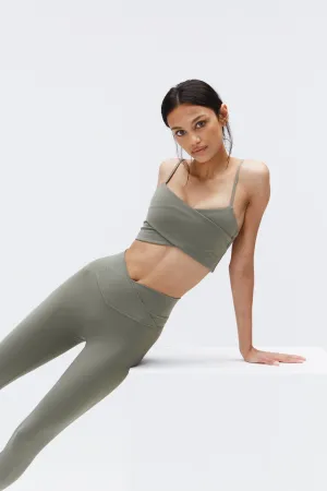 Ultimate Wrap Bra - Olive Green