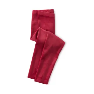 Velour Leggings - Red Wagon