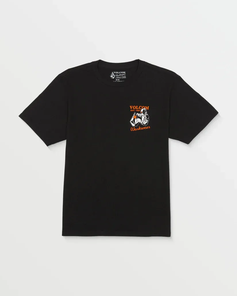 Volcom Workwear Welder S/S Black