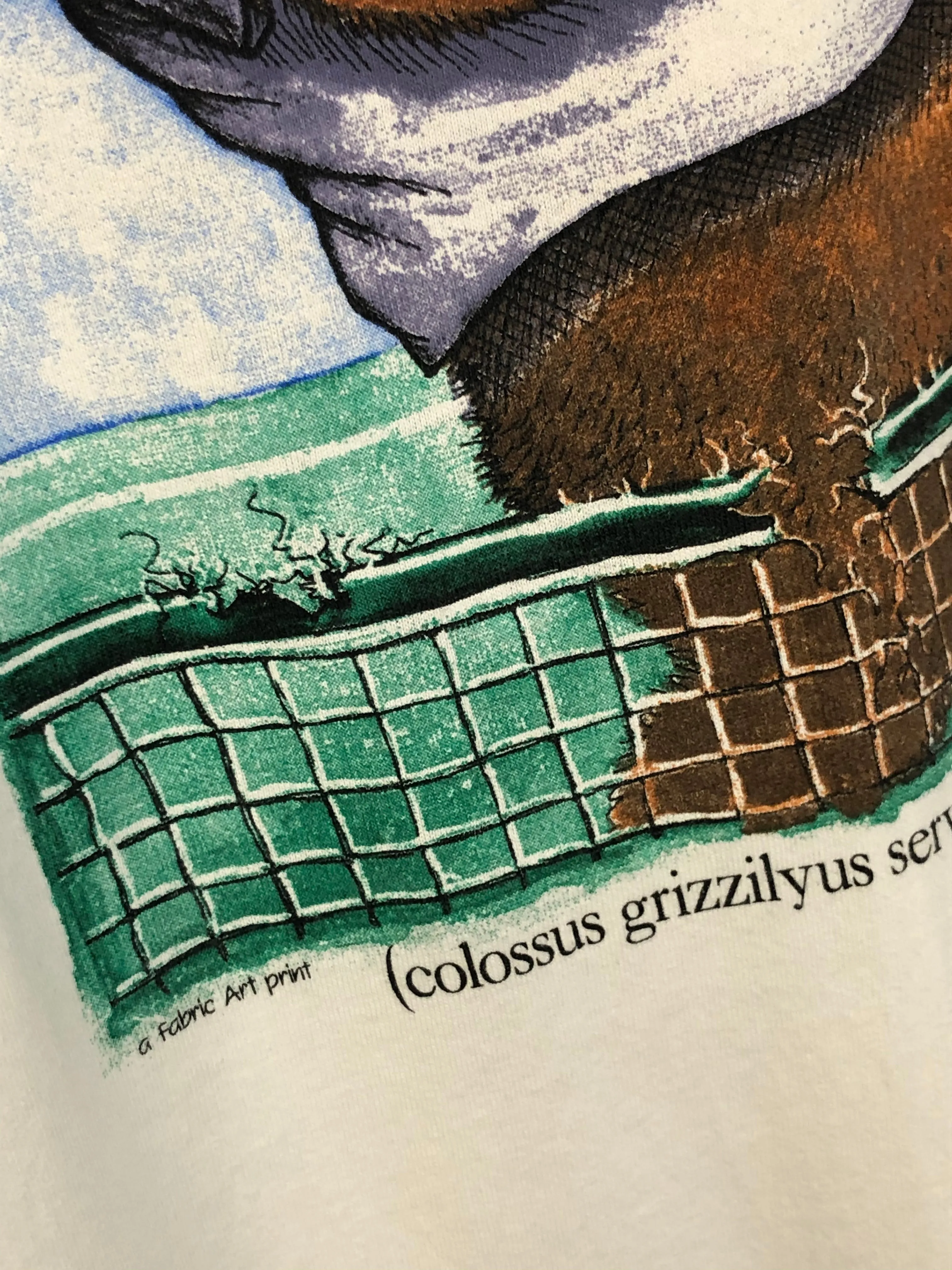 VTG "Grizzly Tennis" Art Tee (XL)