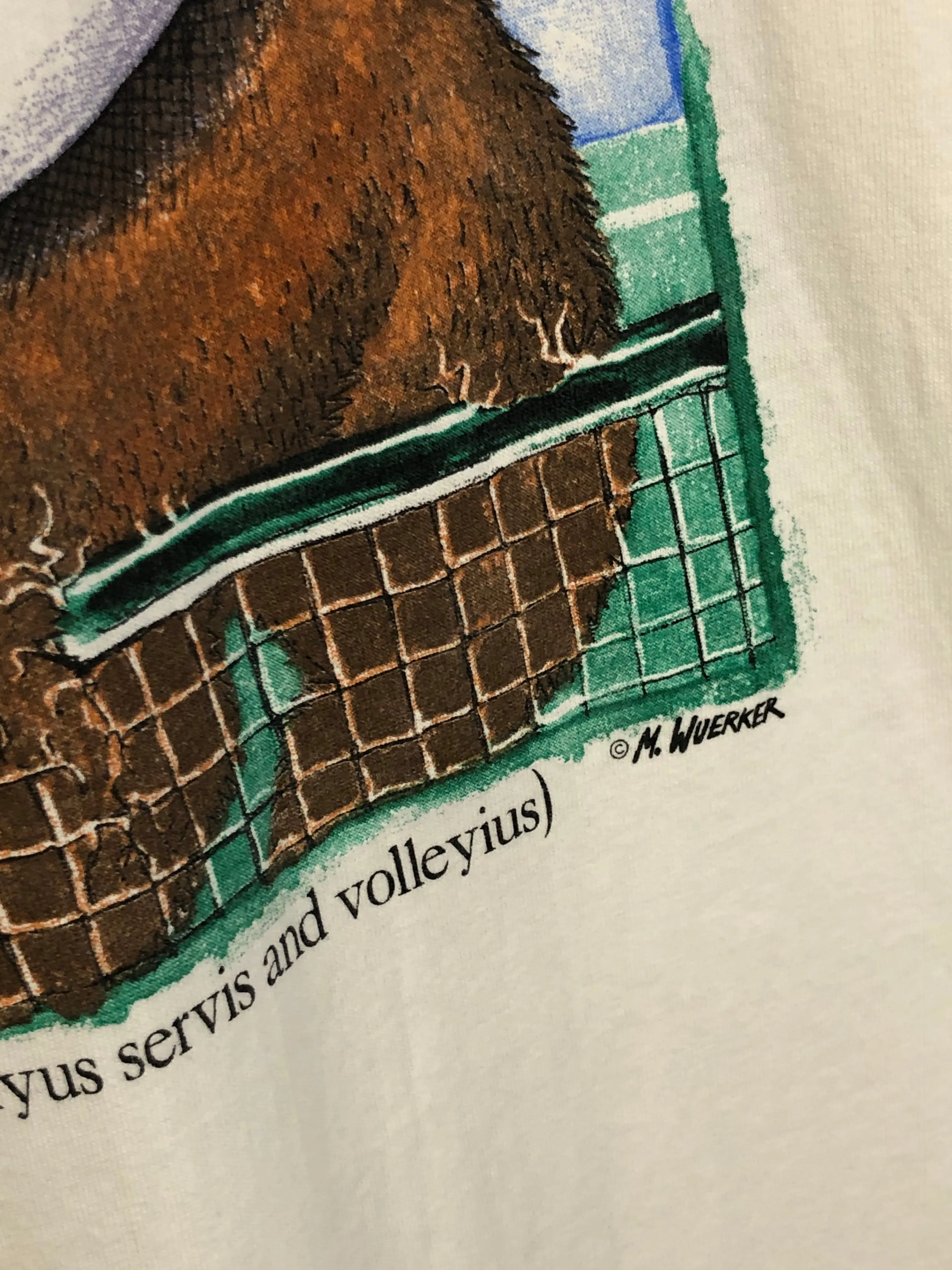 VTG "Grizzly Tennis" Art Tee (XL)